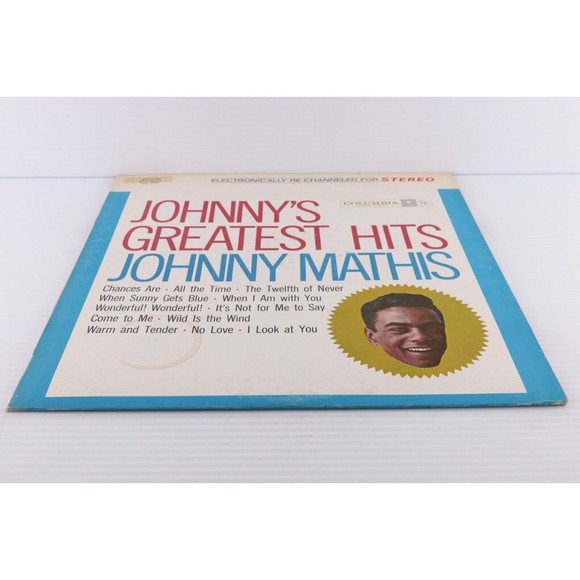 Johnny Mathis Johnny's Greatest Hits LP Vinyl Record Santa Maria Columbia CL8634 - Picture 4 of 16